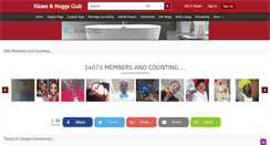 Desktop Screenshot of kissesandhuggs.com