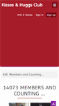 Mobile Screenshot of kissesandhuggs.com